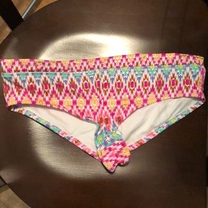 NWOT Victoria’s Secret colorful bikini bottoms